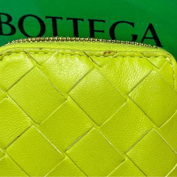 BOTTEGA VENETA INTRECCIATO ZIP AROUND‎ KEY POUCH - Picture 6 of 8